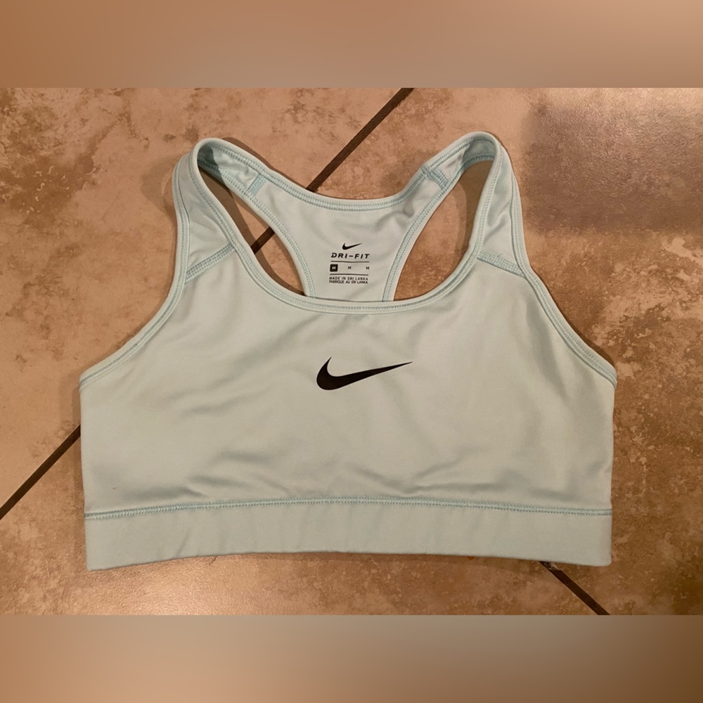 Light/Seafoam Green Sports Bra